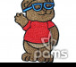 pams_vysivani-katalogy_medvidek-s-brylemi-a-mava_24.jpg : Medvídek s brýlemi a mává
