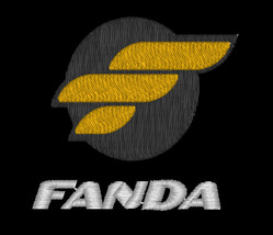 Výšivky na baseball čepice TV FANDA, ke spuštění nového TV kanálu NOVA.